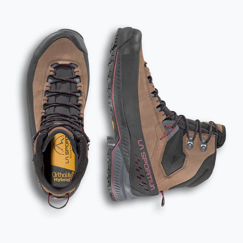 La Sportiva TX5 Evo Mid GTX mocha/redwood férfi túrabakancs 7