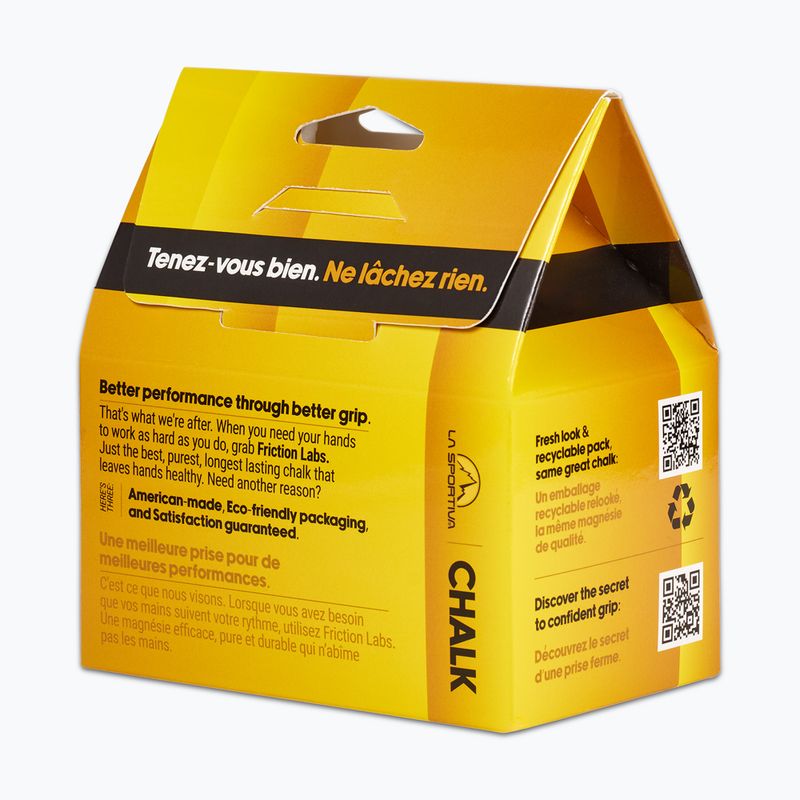 Magnézia La Sportiva Chalk FL 71 g chalk/yellow 2