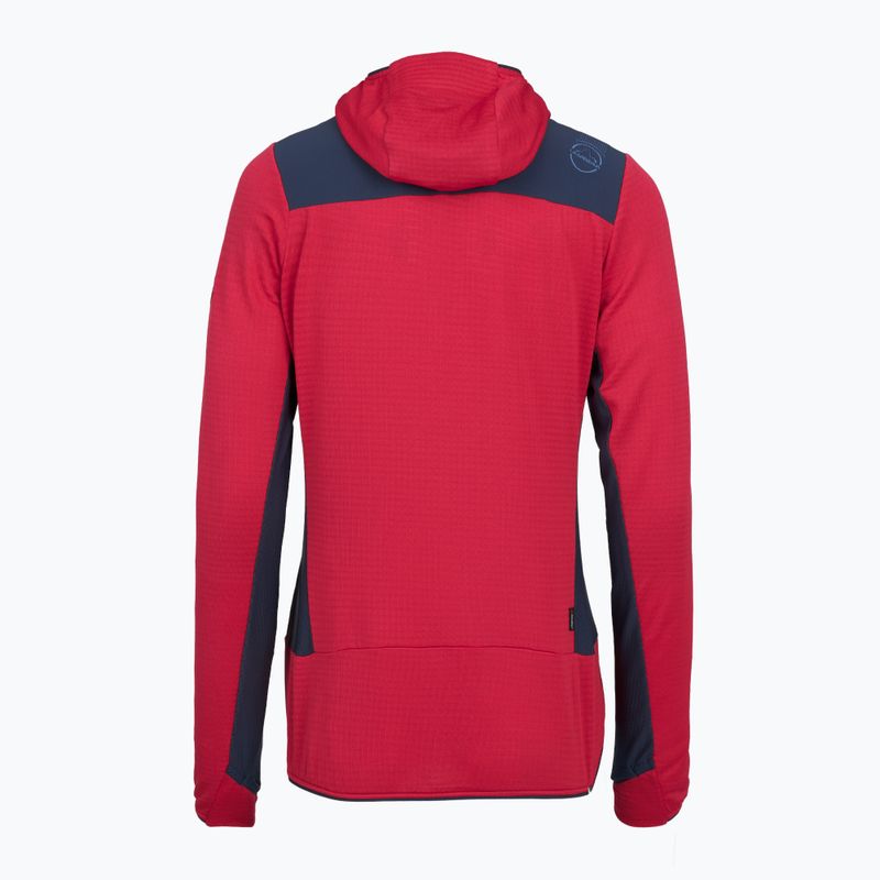 Női polárpulóver La Sportiva Aequilibrium Thermal Hoody azalea/night sky 2