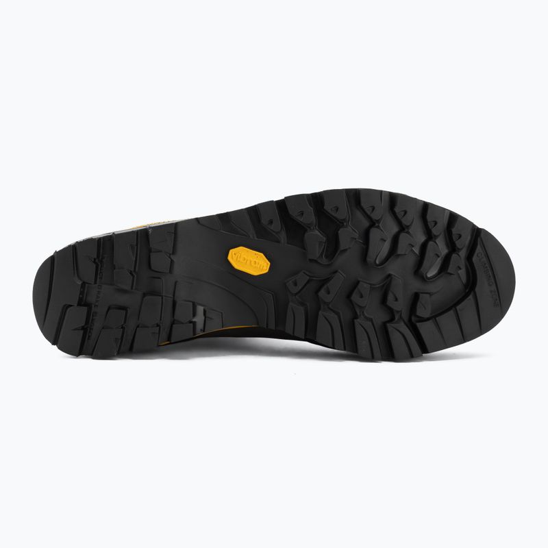 La Sportiva Trango Tech Leather férfi magashegyi bakancs GTX black/yellow 4