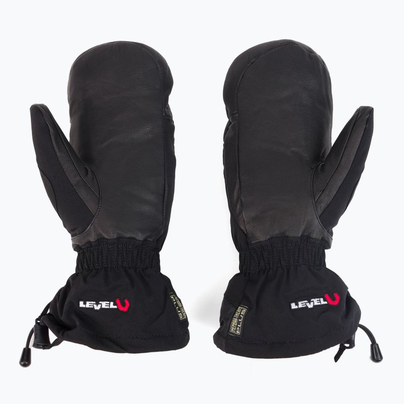 Férfi snowboard kesztyű Level Yeti Mitt fekete 2085 2