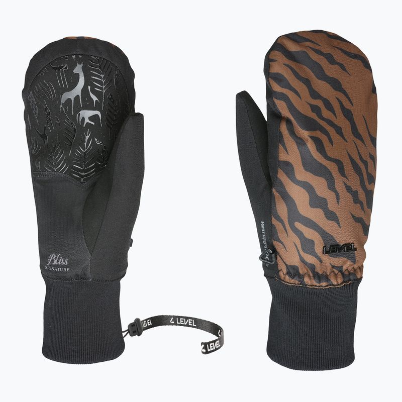 Női síkesztyűk Level Coral Mitt black/camo