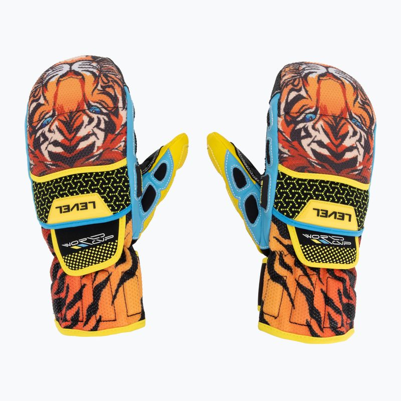 Gyerek síkesztyűk Level Worldcup Jr Cf Mitt orange 2
