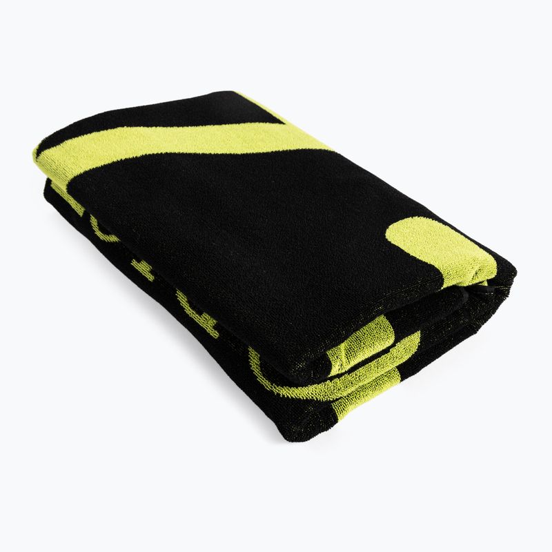 Törölköző EA7 Emporio Armani Water Sports Visibility Towel nero/acid lime 3