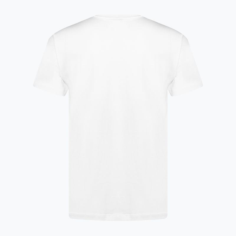 Férfi póló EA7 Emporio Armani Train Gold Label Tee Pima Big Logo white 2