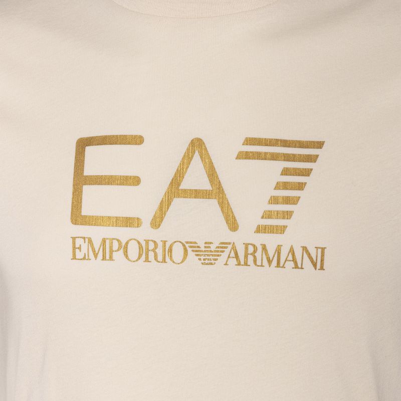 Férfi póló EA7 Emporio Armani Train Gold Label Tee Pima Big Logo rainy day 3