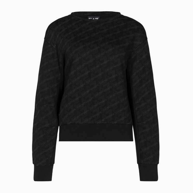 Női pulóver EA7 Emporio Armani Train Graphics Series T-Top black/logo tone tone