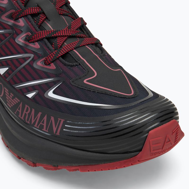 EA7 Emporio Armani Crusher Distance Trail fekete/ syrah cipők 7