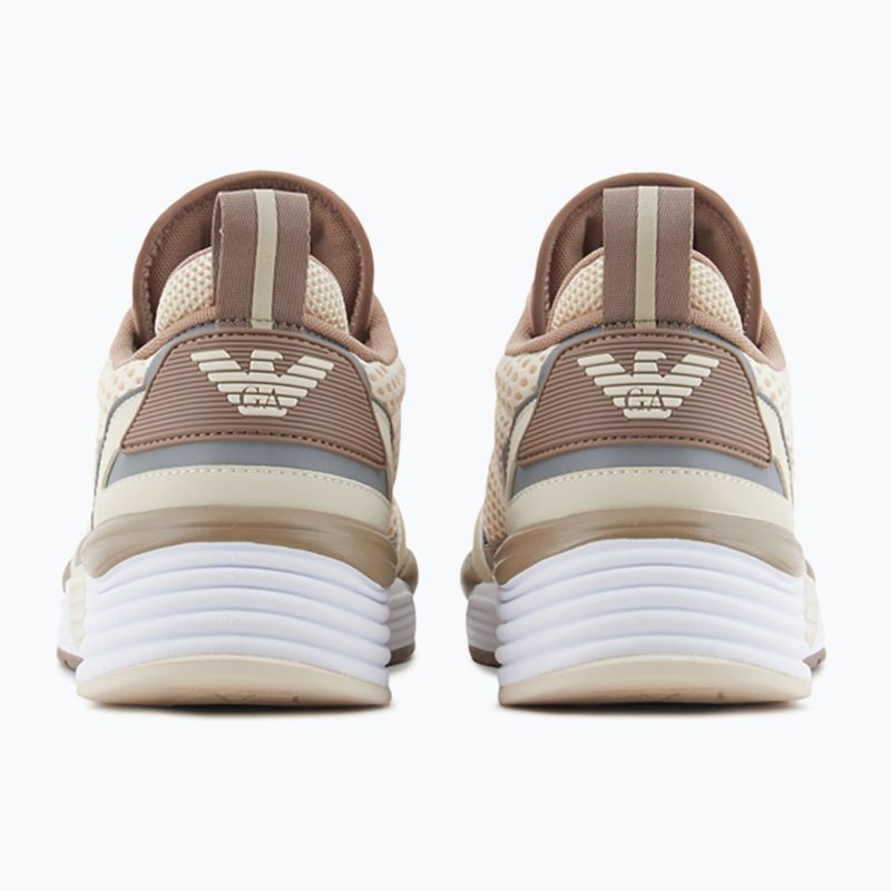 EA7 Emporio Armani Ace Runner Mesh cipő fehérkap szürke/ portabella 10