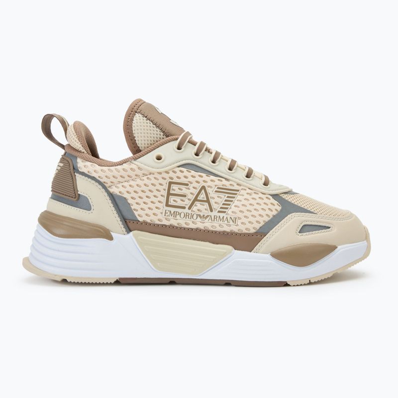 EA7 Emporio Armani Ace Runner Mesh cipő fehérkap szürke/ portabella 2