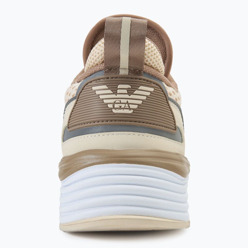 EA7 Emporio Armani Ace Runner Mesh cipő fehérkap szürke/ portabella 6