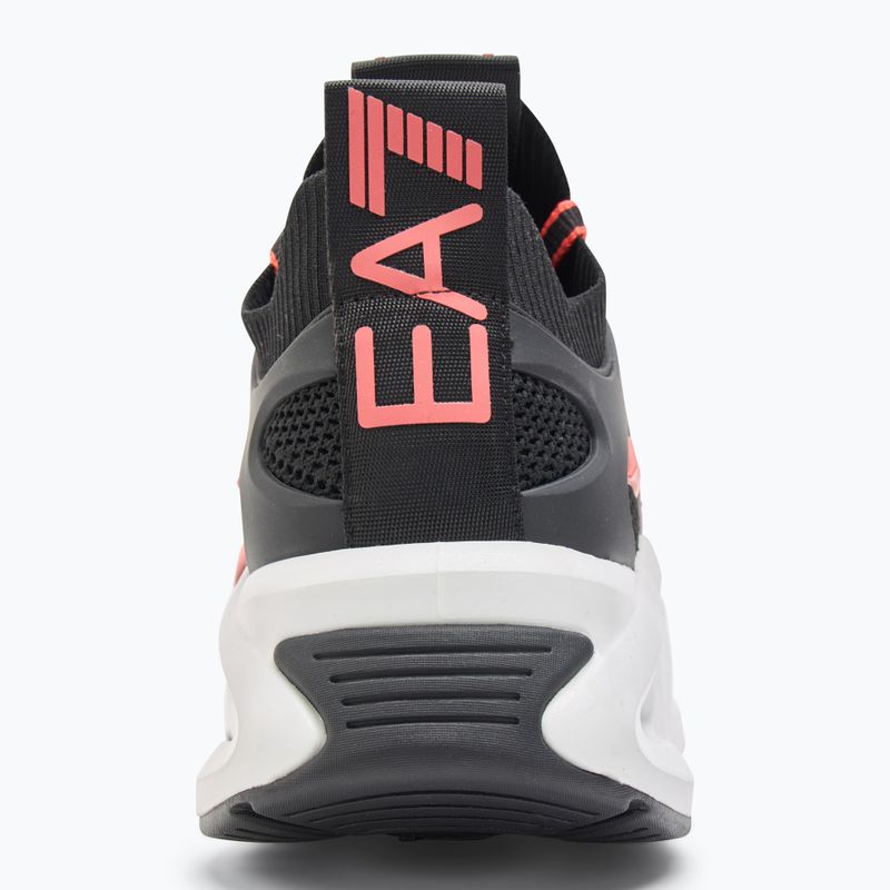 Cipő EA7 Emporio Armani Infinity Cage black/ fiery coral 6