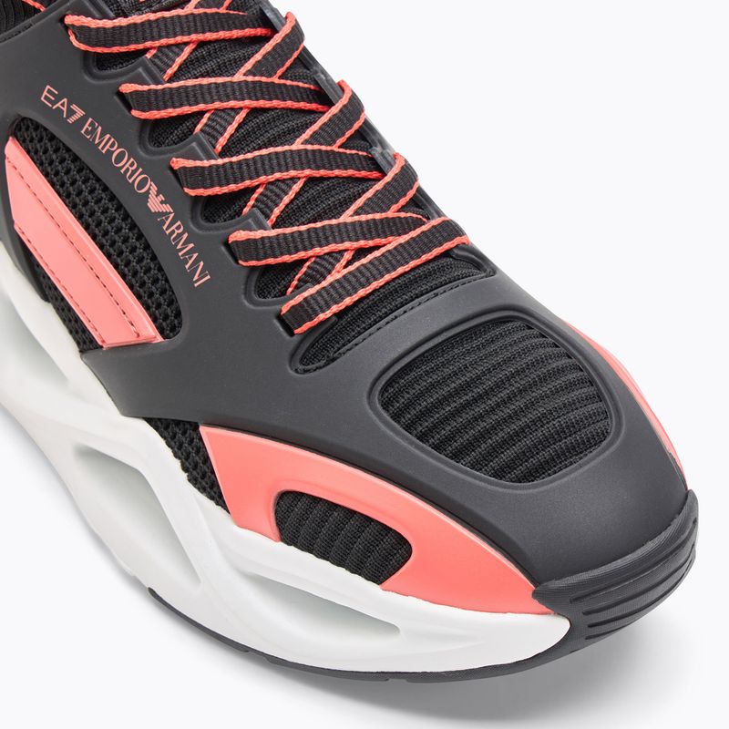 Cipő EA7 Emporio Armani Infinity Cage black/ fiery coral 7