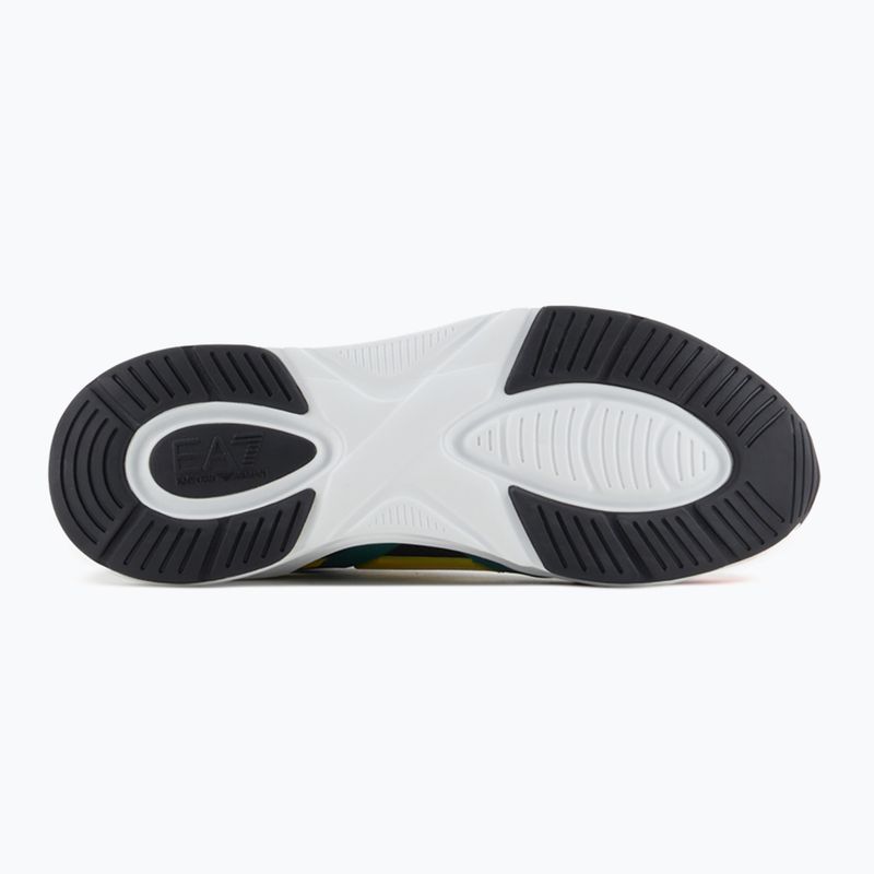 Cipő EA7 Emporio Armani Infinity Cage black/ evergreen/ orange fluo 11