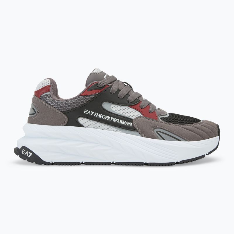 EA7 Emporio Armani Crusher Sonic Mix vulkanikus üveg/ fekete/ antartic cipő 2
