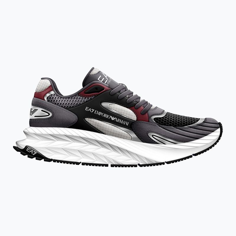 EA7 Emporio Armani Crusher Sonic Mix vulkanikus üveg/ fekete/ antartic cipő 8