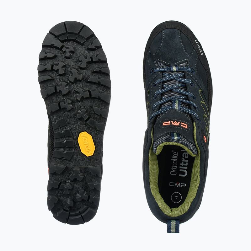 Férfi túracipők CMP Moon Low Wp b.blue/torba 3