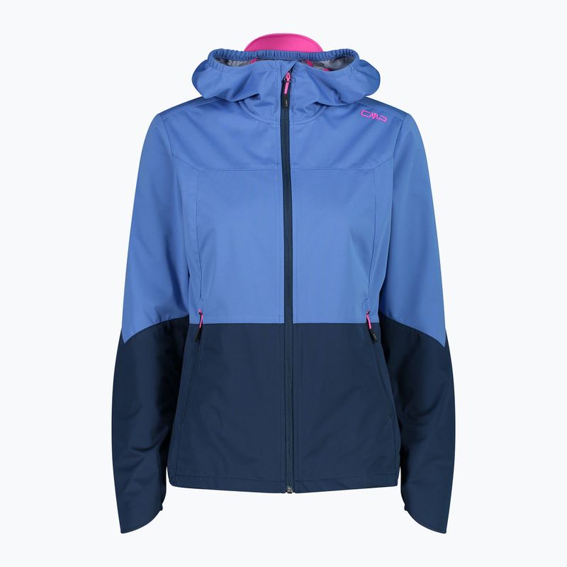 női softshell kabát CMP Fix Hood provenza