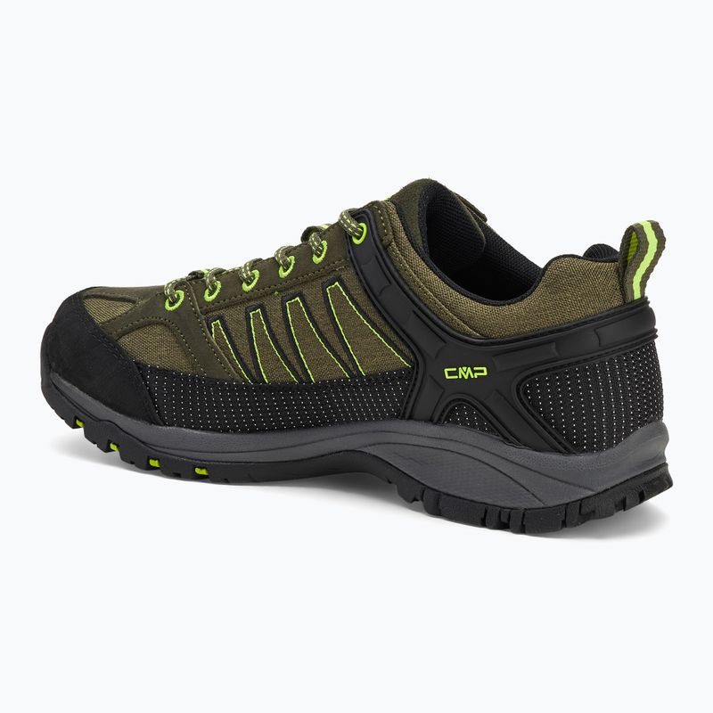 Férfi túrabakancs CMP Sun dzsungel/sárga fluo 3