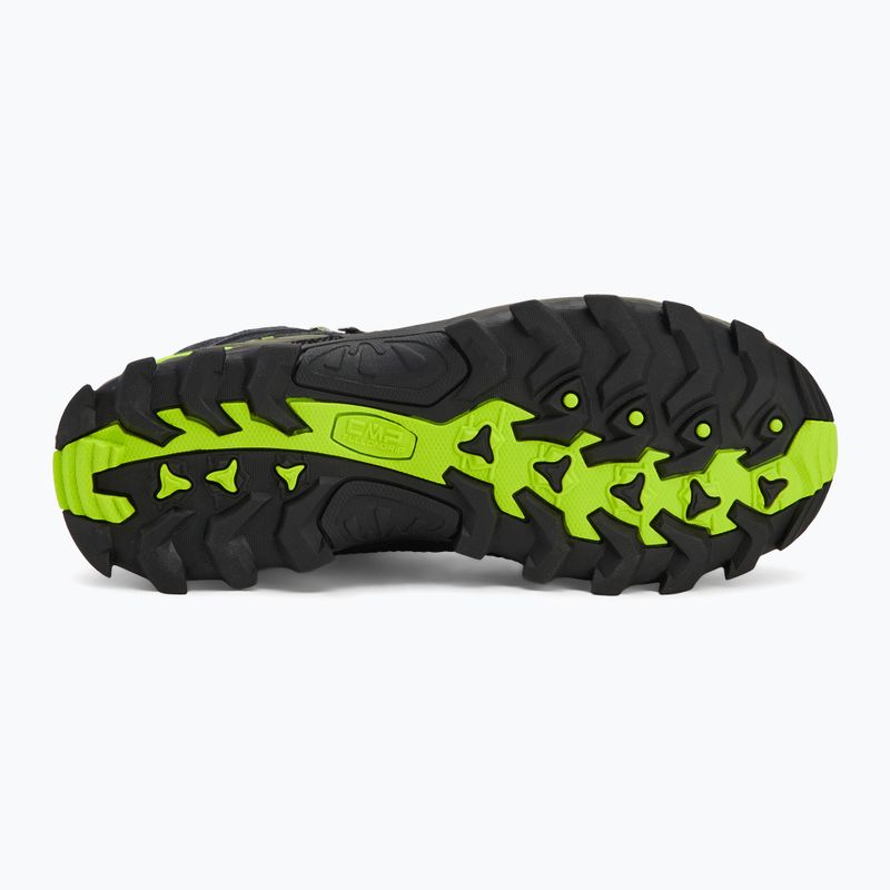 Férfi túrabakancs CMP Rigel Mid szürke/sárga fluo 4
