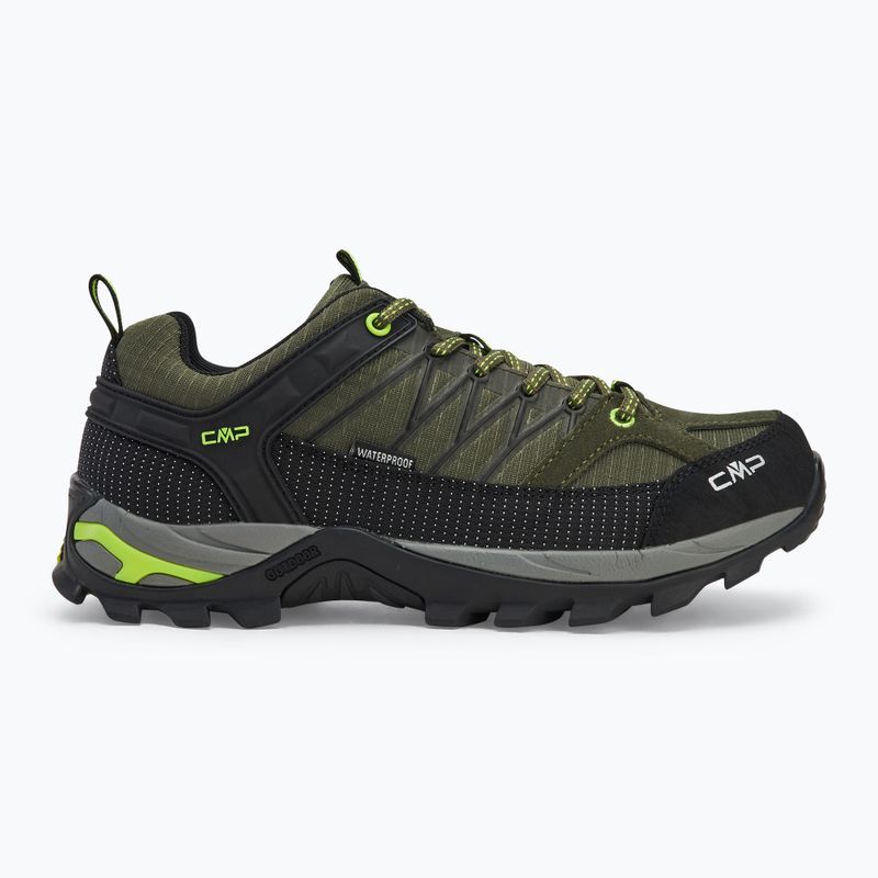 Férfi CMP Rigel Low Wp dzsungel/sárga fluo túrabakancsok 2