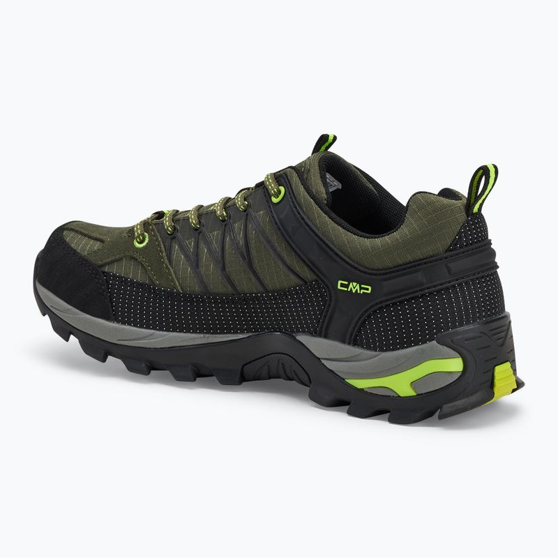 Férfi CMP Rigel Low Wp dzsungel/sárga fluo túrabakancsok 3