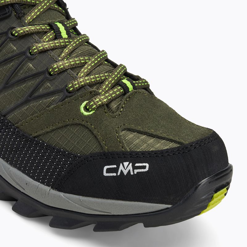 Férfi CMP Rigel Low Wp dzsungel/sárga fluo túrabakancsok 7