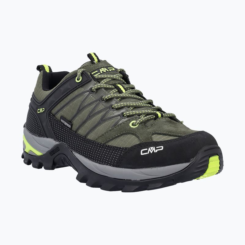 Férfi CMP Rigel Low Wp dzsungel/sárga fluo túrabakancsok 8
