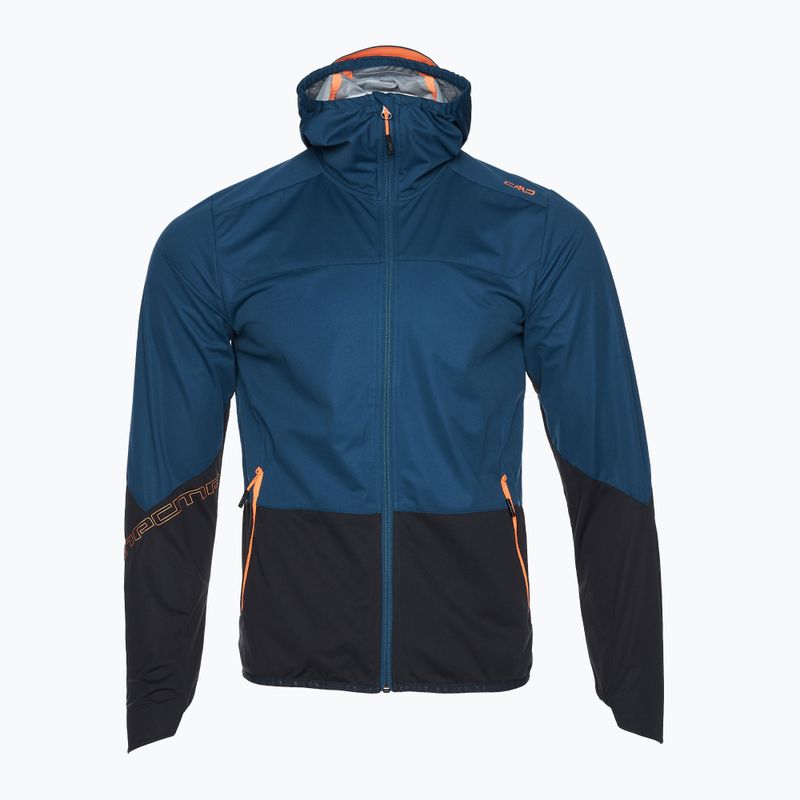 férfi softshell kabát  CMF Zip Hood bluesteel 4