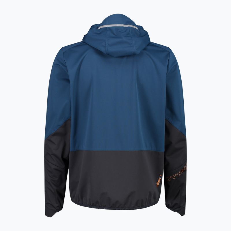 férfi softshell kabát  CMF Zip Hood bluesteel 2