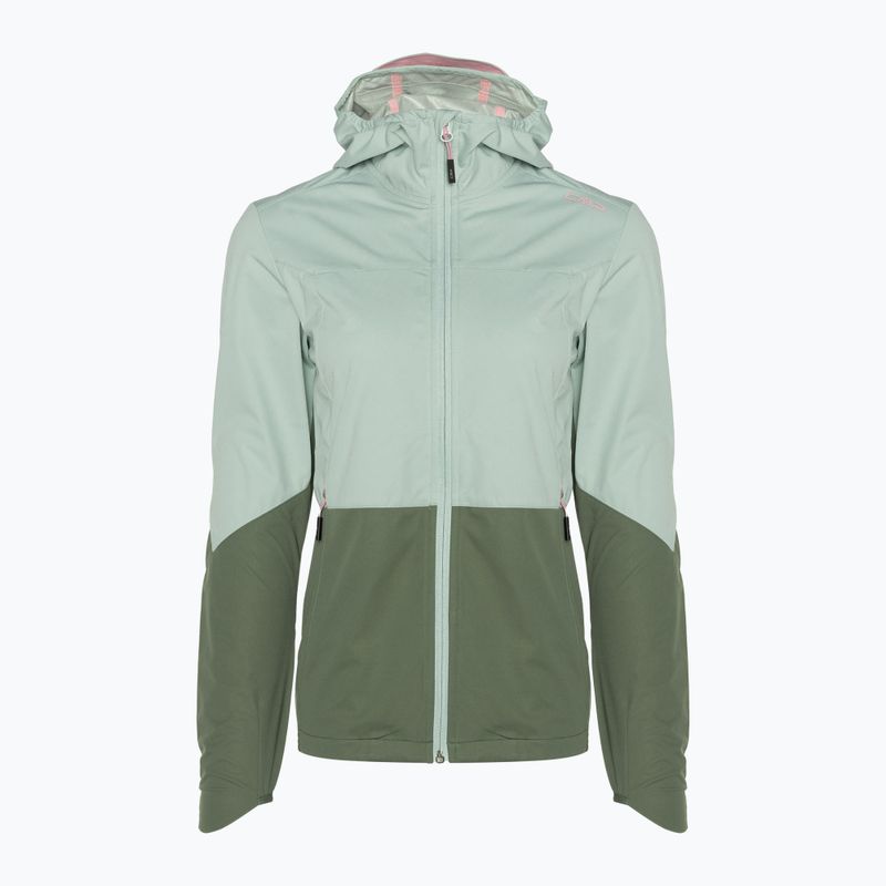 női softshell kabát CMP Fix Hood jade