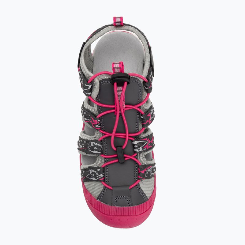 CMP Sahiph szürke/fuxia gyermek szandálok 5