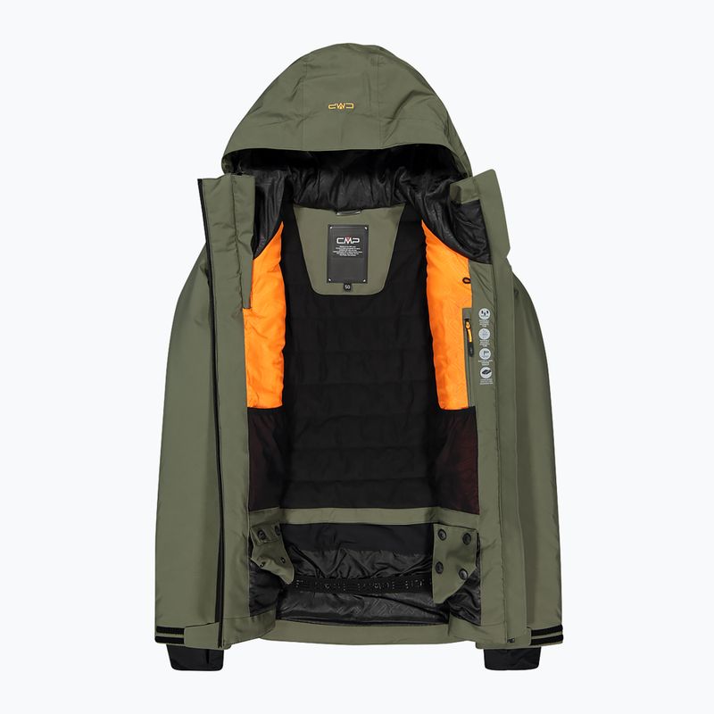 Férfi sídzseki CMP 34W4667 olive 4