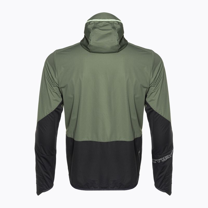 férfi softshell kabát  CMF Zip Hood salvia 2