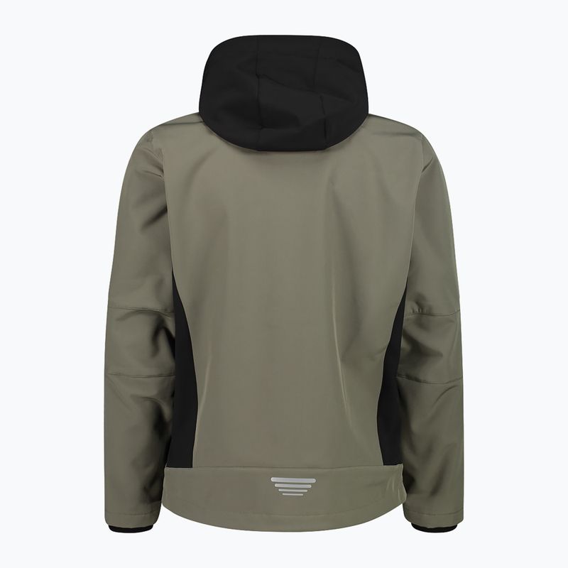 Férfi softshell kabát CMP 3A01787N olive / nero 2