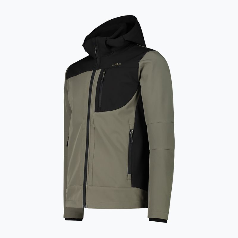 Férfi softshell kabát CMP 3A01787N olive / nero 3