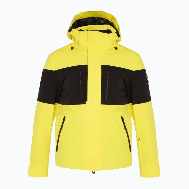 EA7 Emporio Armani férfi sí dzseki Ski Kitzbuhel Colorblock Protectum égő sárga