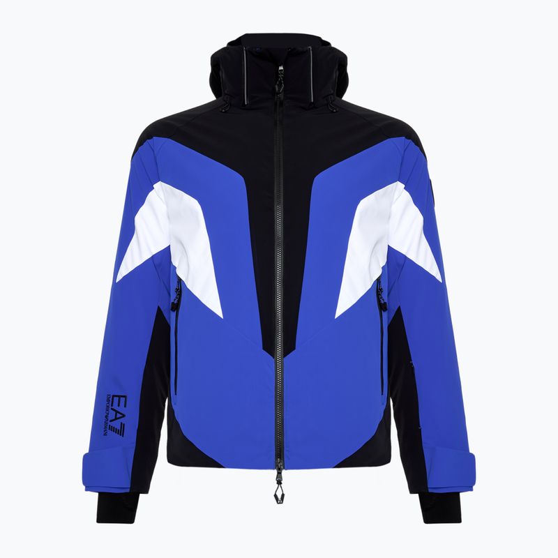 Férfi síkabát EA7 Emporio Armani Ski Cortina Colorblock Toray new royal blue