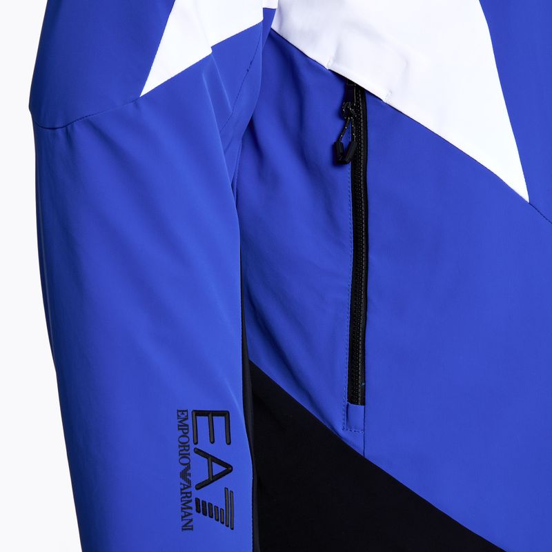 Férfi síkabát EA7 Emporio Armani Ski Cortina Colorblock Toray new royal blue 5