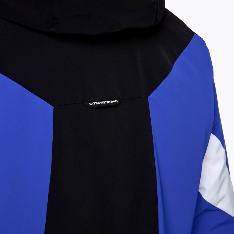 Férfi síkabát EA7 Emporio Armani Ski Cortina Colorblock Toray new royal blue 7