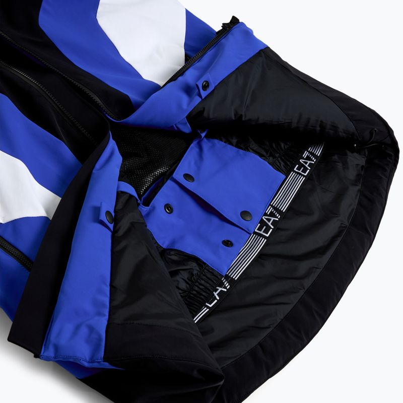 Férfi síkabát EA7 Emporio Armani Ski Cortina Colorblock Toray new royal blue 9