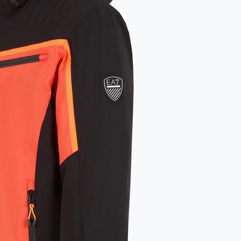 Férfi EA7 Emporio Armani Ski Kitzbuhel Colorblock Logo Protectum nyári füge kabát 3