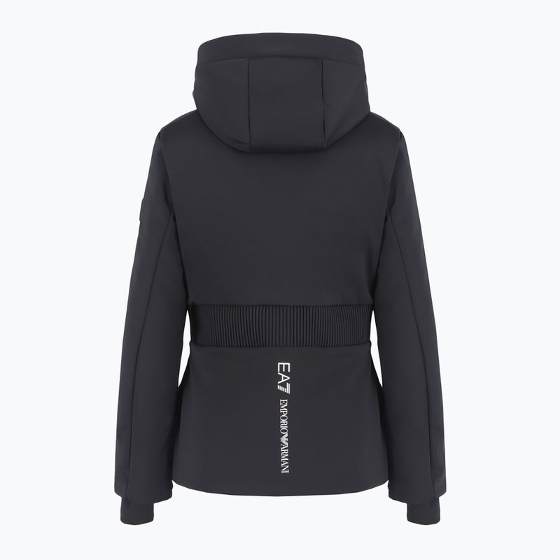 Női EA7 Emporio Armani Ski Kitzbuhel Softshell kabát fekete 2