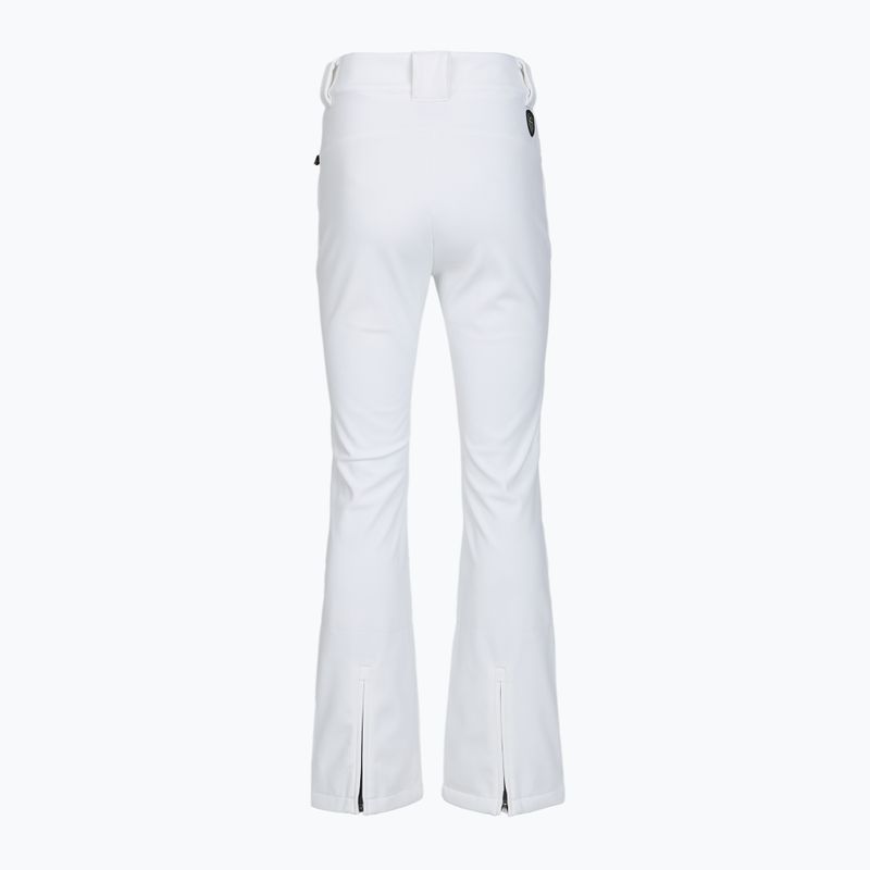 Női sínadrág EA7 Emporio Armani Ski Kitzbuhel High Waisted Softshell white 2