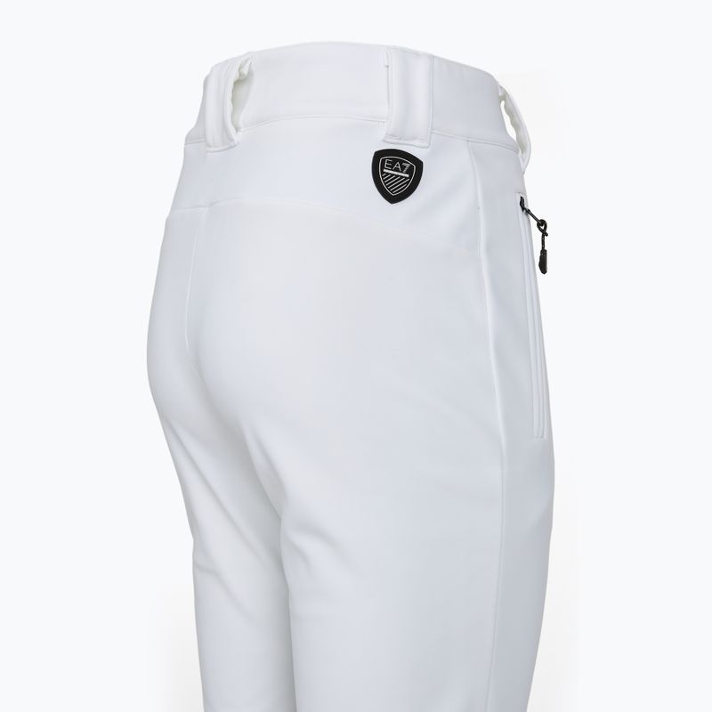 Női sínadrág EA7 Emporio Armani Ski Kitzbuhel High Waisted Softshell white 3