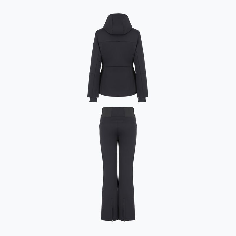 Sí szett EA7 Emporio Armani Ski Kitzbuhel Softshell Tris kabát + nadrág + ujjatlan fekete 2