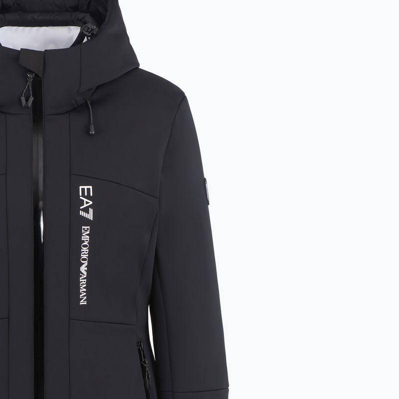 Sí szett EA7 Emporio Armani Ski Kitzbuhel Softshell Tris kabát + nadrág + ujjatlan fekete 4