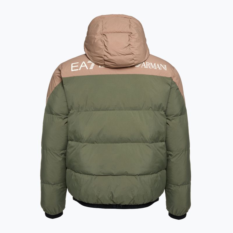 Férfi kabát EA7 Emporio Armani Train Athletic Colour Block Padded beetlee 2