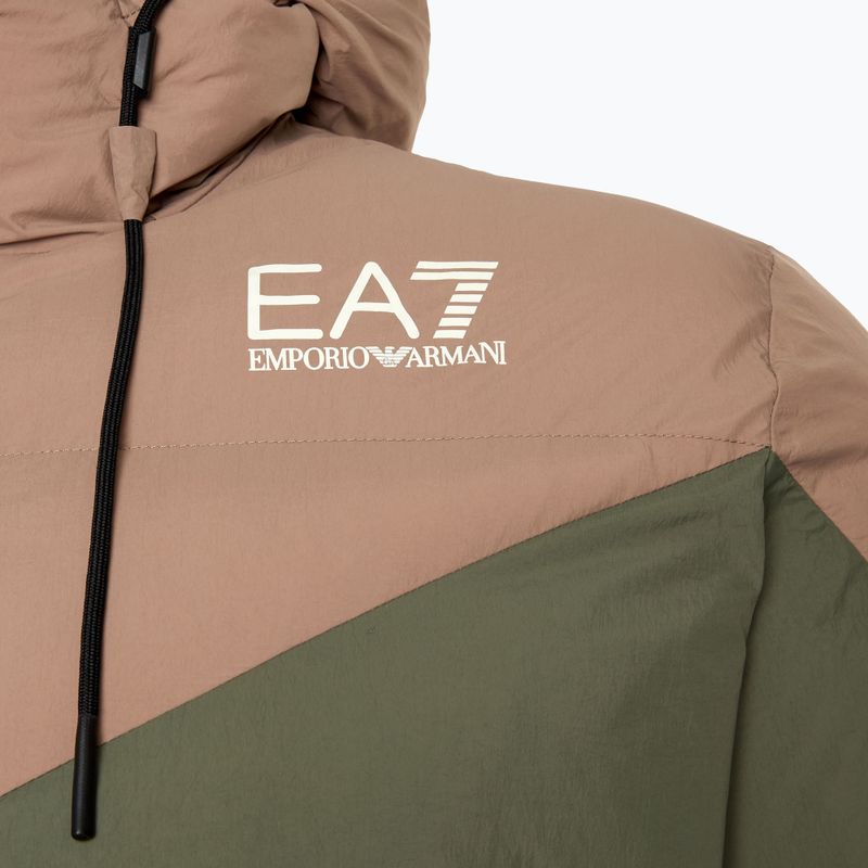Férfi kabát EA7 Emporio Armani Train Athletic Colour Block Padded beetlee 3
