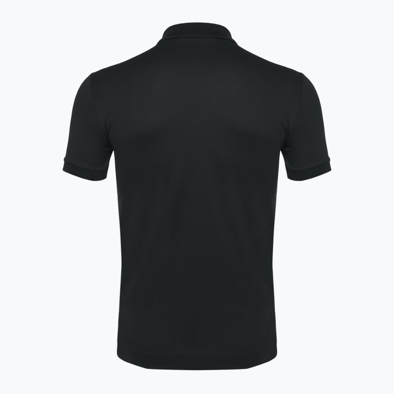 Férfi EA7 Emporio Armani Train Lux Polo Modal modál fekete póló EA7 Emporio Armani Train Lux Polo Modal fekete póló 2
